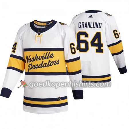 Nashville Predators Mikael Granlund 64 Adidas 2020 Winter Classic Authentic Shirt - Mannen